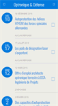Mobile Screenshot of defense.optronique.net