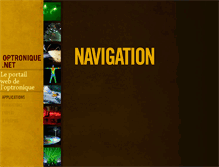 Tablet Screenshot of optronique.net